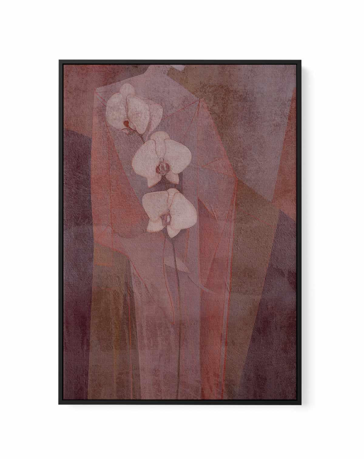 Floral Muse II | Framed Canvas Art Print from Olive et Oriel where you can shop wallpaper and artworks online