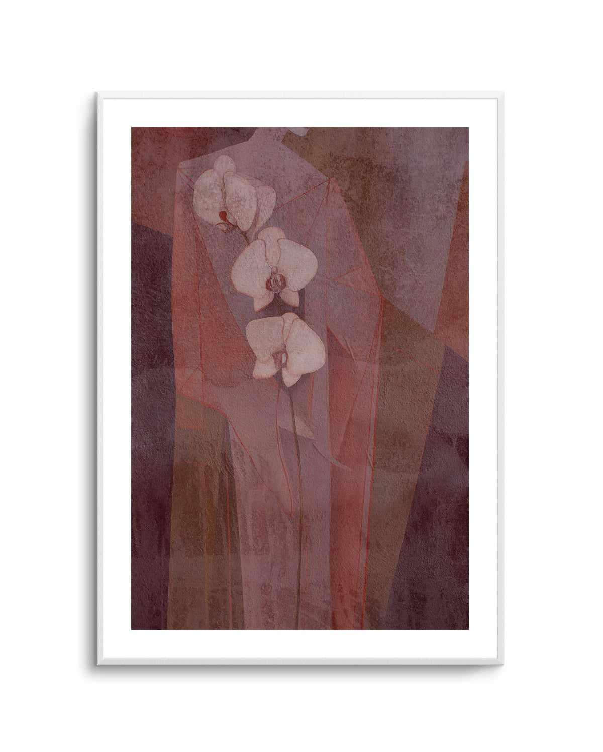 Floral Muse II | Art Print from Olive et Oriel where you can shop wallpaper and artworks online