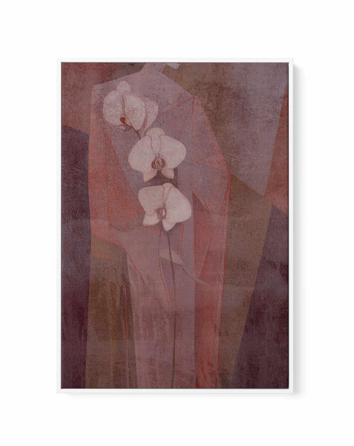Floral Muse II | Framed Canvas Art Print from Olive et Oriel where you can shop wallpaper and artworks online