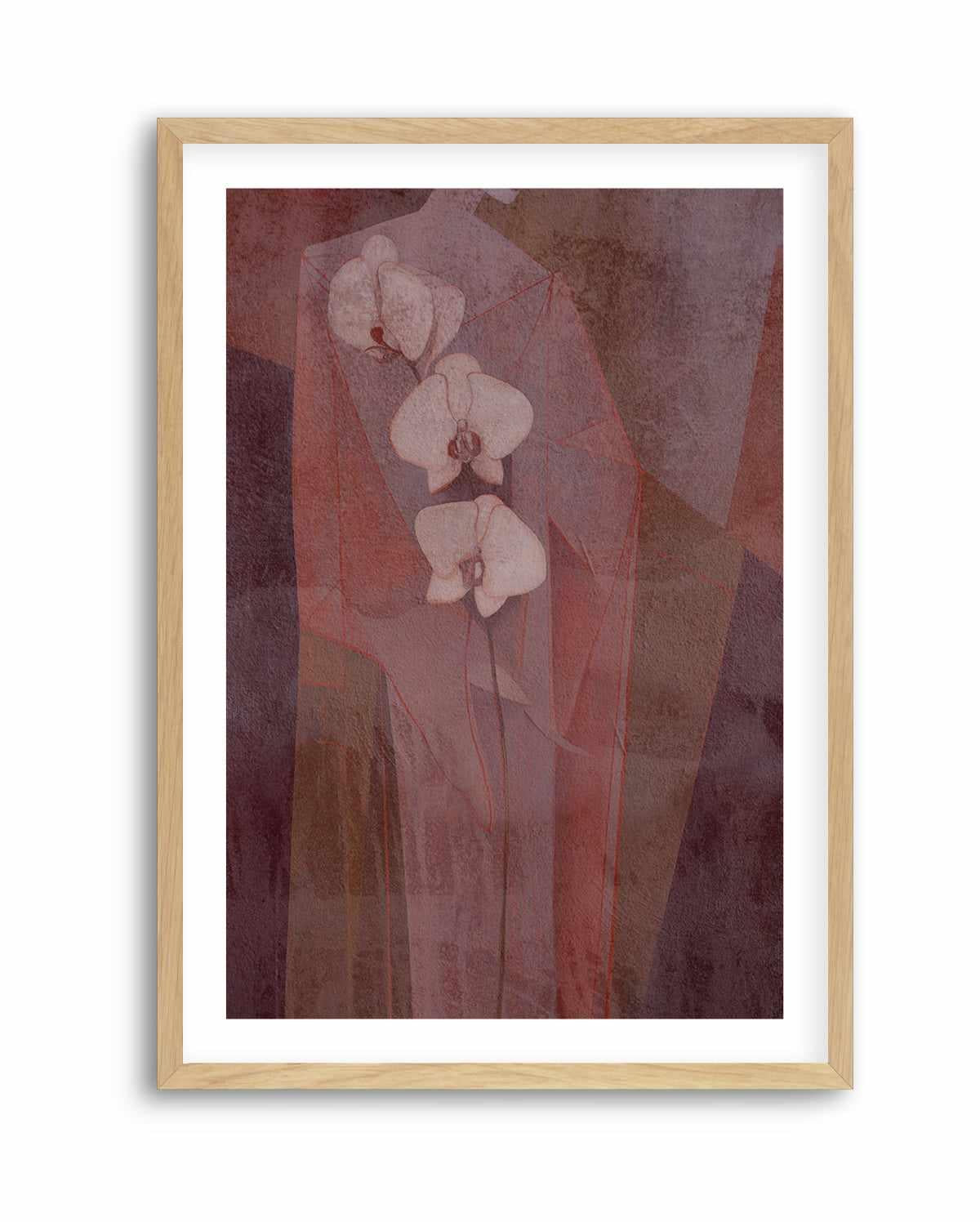 Floral Muse II | Art Print from Olive et Oriel where you can shop wallpaper and artworks online