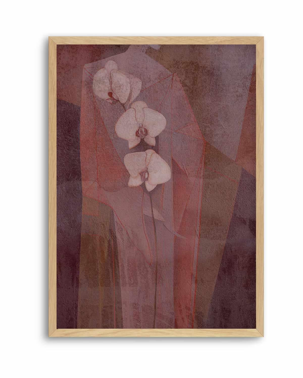 Floral Muse II | Art Print from Olive et Oriel where you can shop wallpaper and artworks online