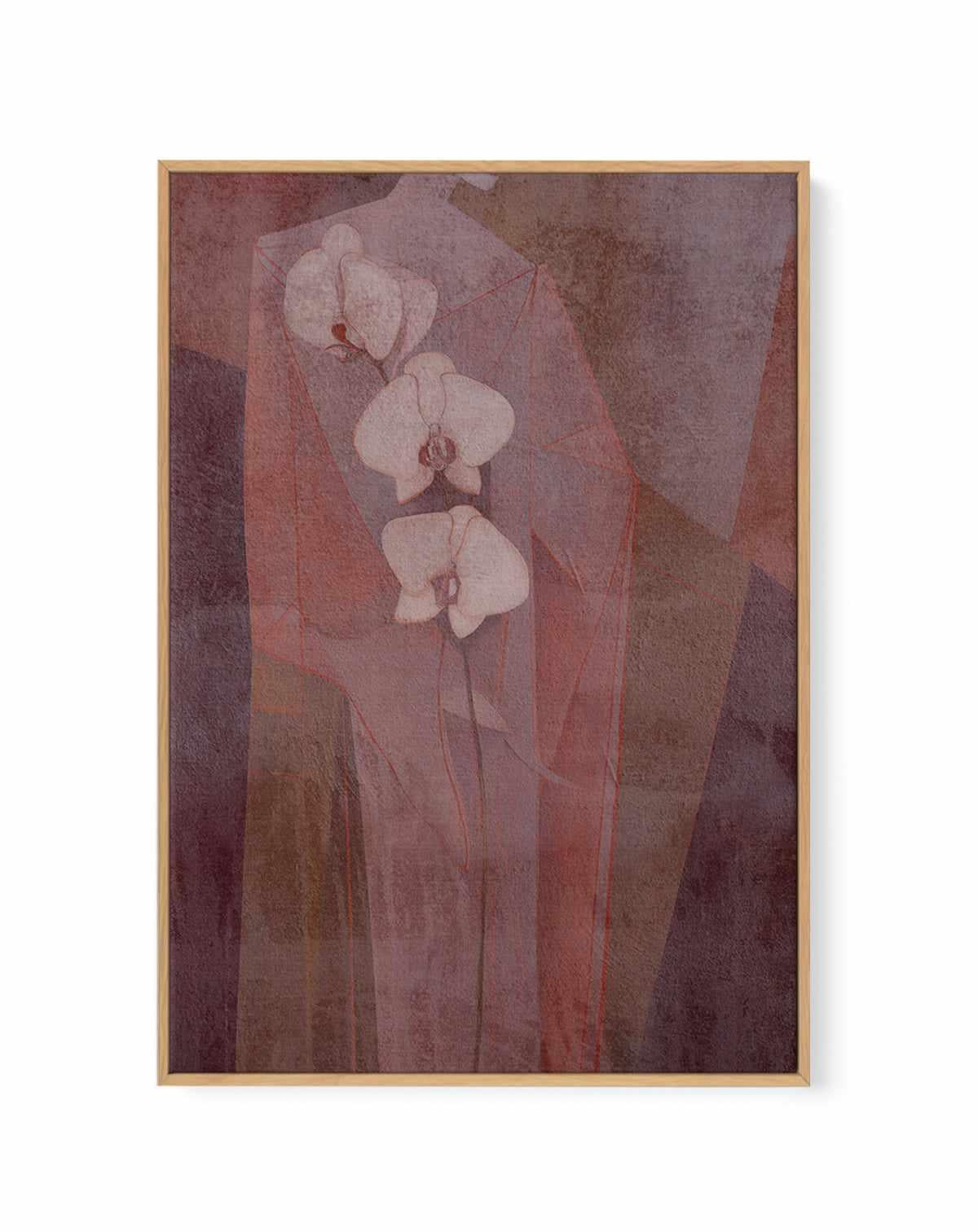 Floral Muse II | Framed Canvas Art Print from Olive et Oriel where you can shop wallpaper and artworks online