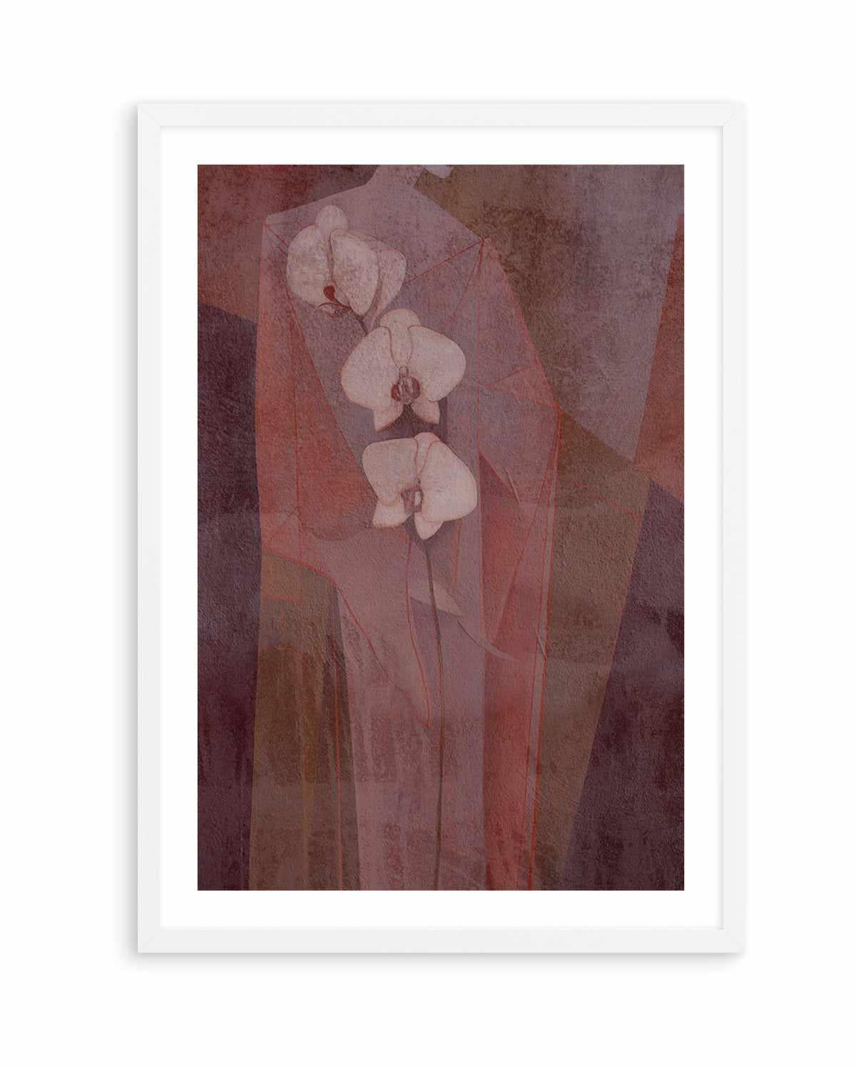 Floral Muse II | Art Print from Olive et Oriel where you can shop wallpaper and artworks online