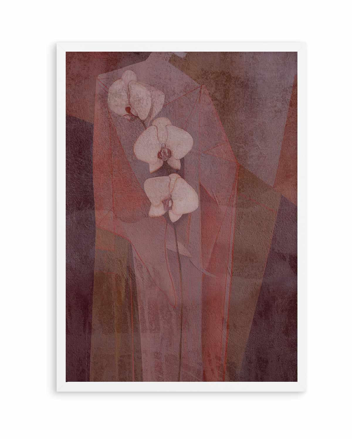 Floral Muse II | Art Print from Olive et Oriel where you can shop wallpaper and artworks online
