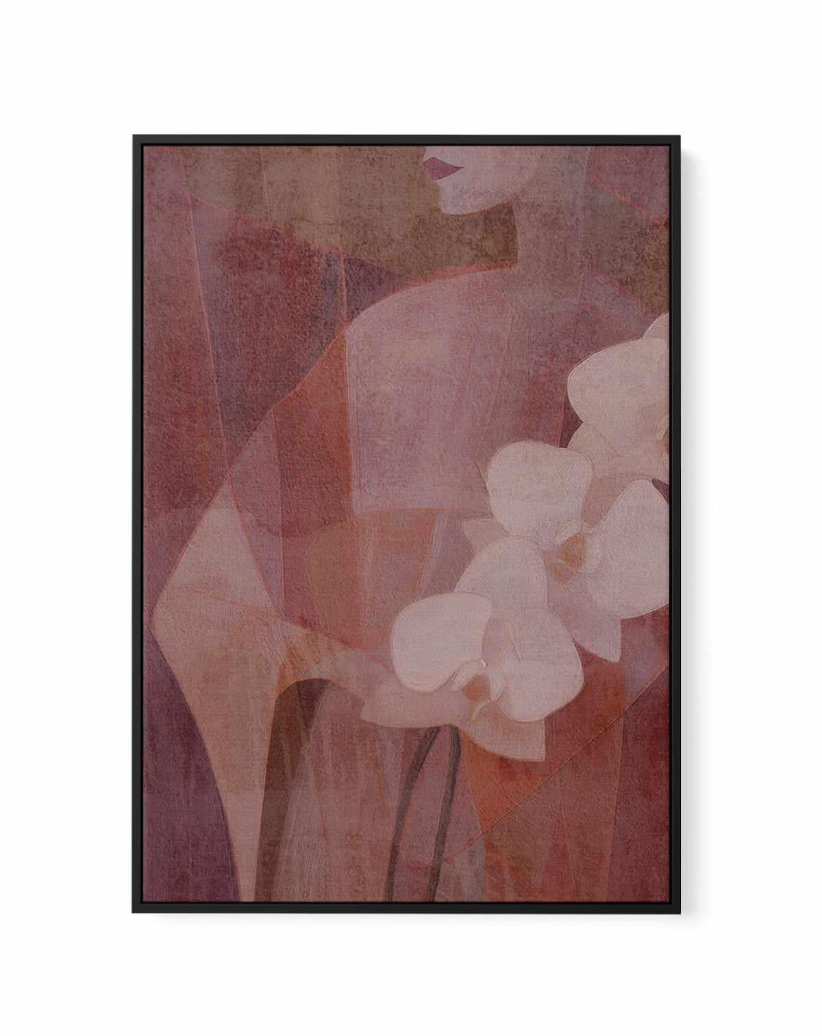 Floral Muse III | Framed Canvas Art Print from Olive et Oriel where you can shop wallpaper and artworks online