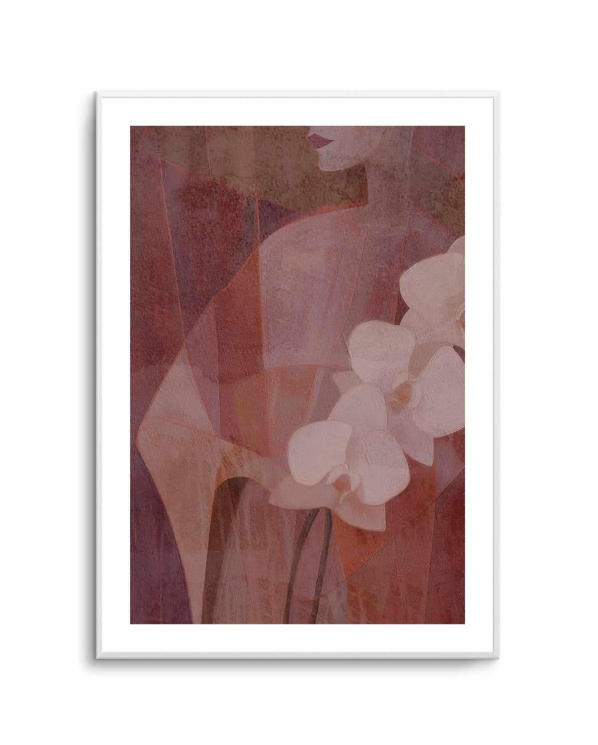 Floral Muse III | Art Print from Olive et Oriel where you can shop wallpaper and artworks online