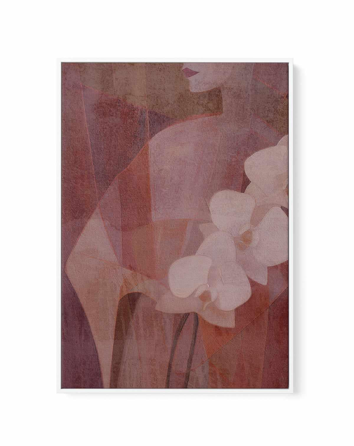 Floral Muse III | Framed Canvas Art Print from Olive et Oriel where you can shop wallpaper and artworks online