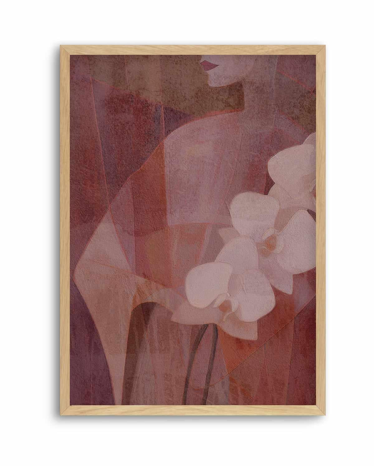 Floral Muse III | Art Print from Olive et Oriel where you can shop wallpaper and artworks online