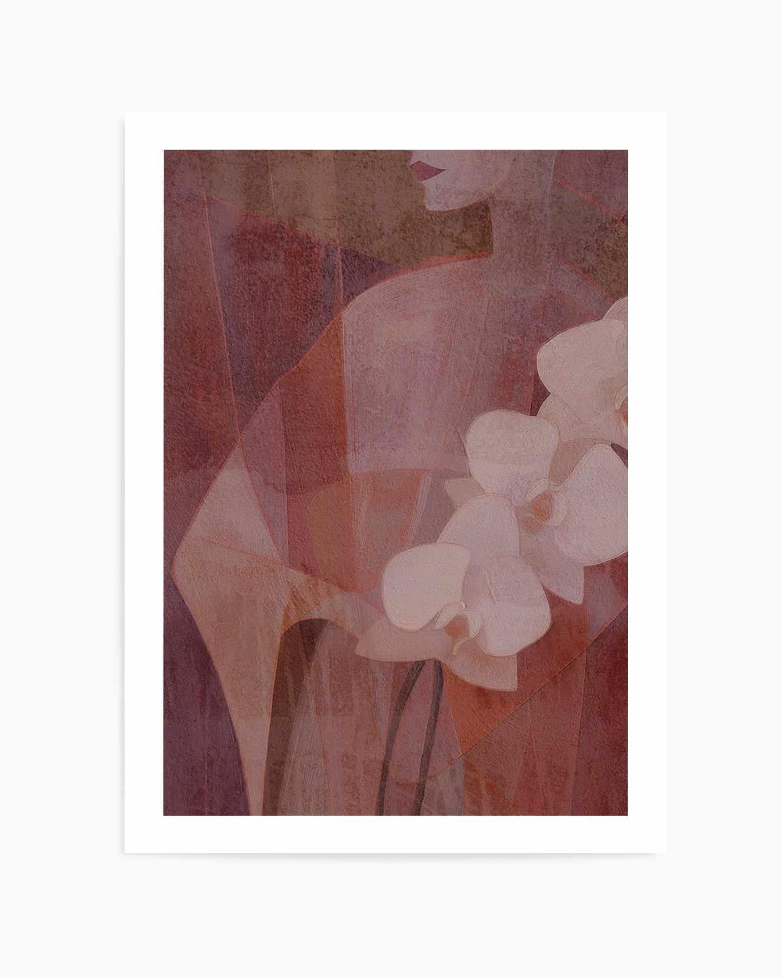 Floral Muse III | Art Print from Olive et Oriel where you can shop wallpaper and artworks online