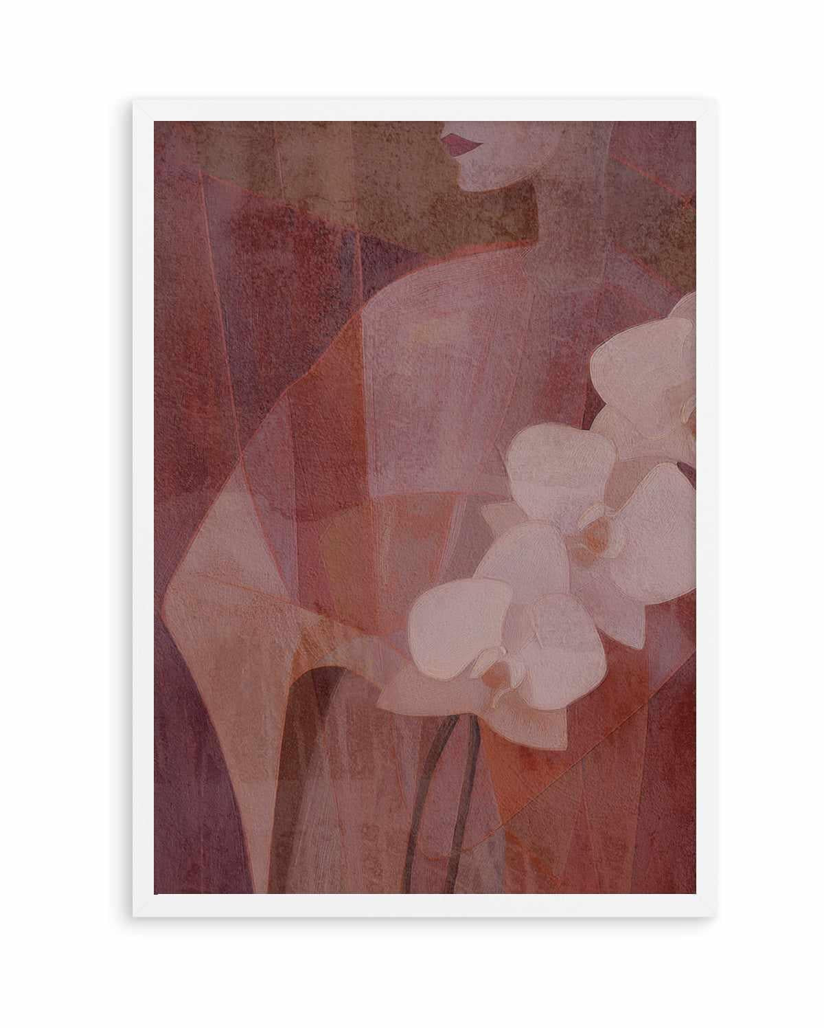 Floral Muse III | Art Print from Olive et Oriel where you can shop wallpaper and artworks online