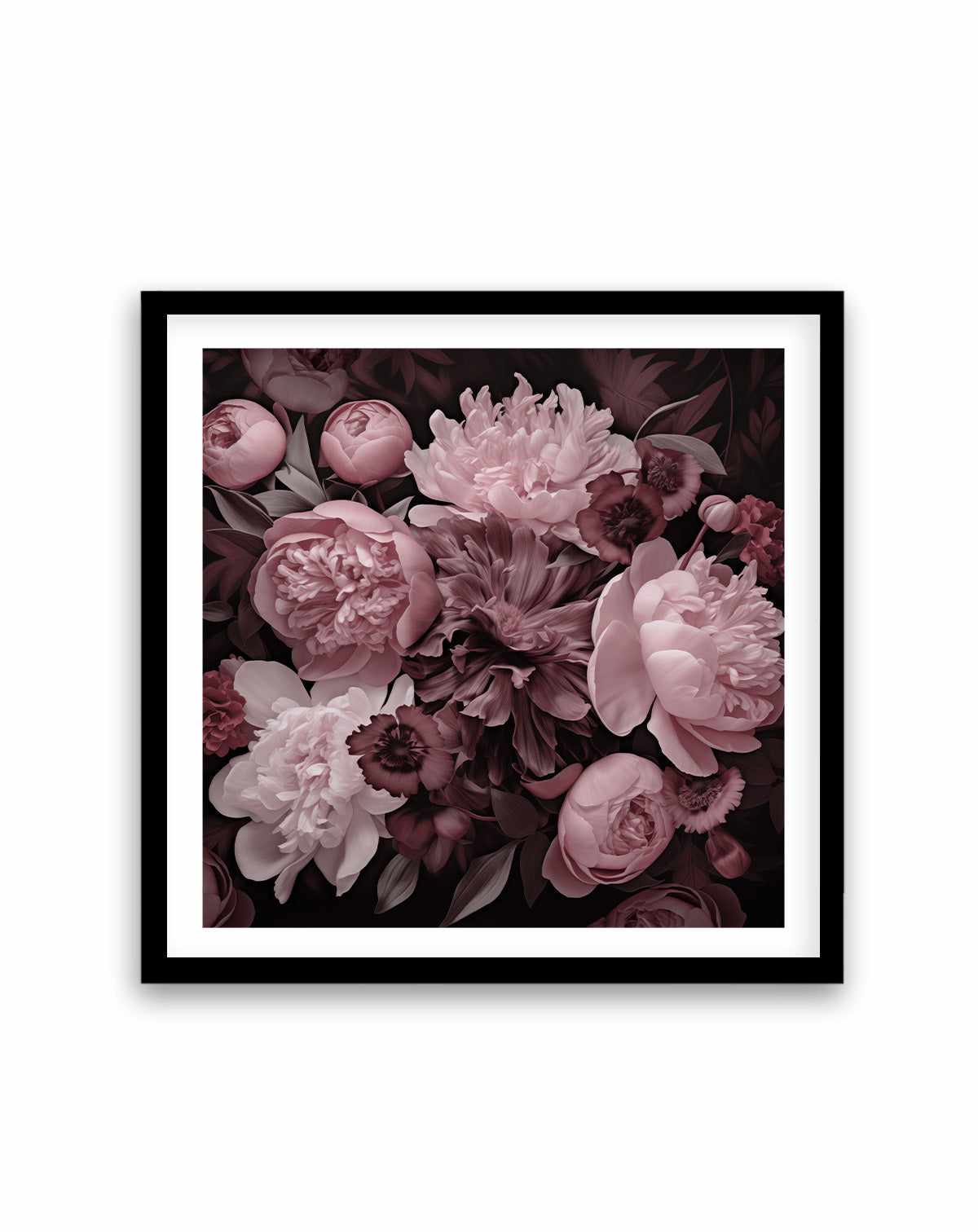 Floral Romance Pastel Pink By Andrea Haase | Art Print