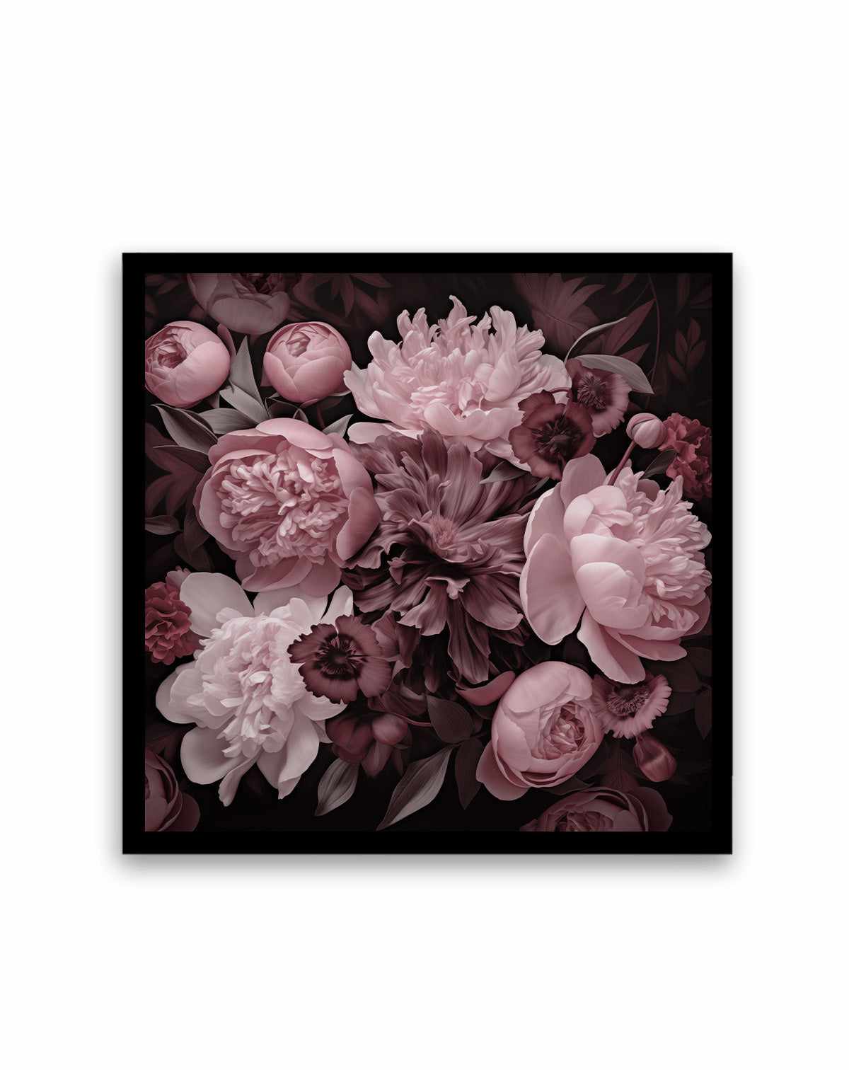 Floral Romance Pastel Pink By Andrea Haase | Art Print