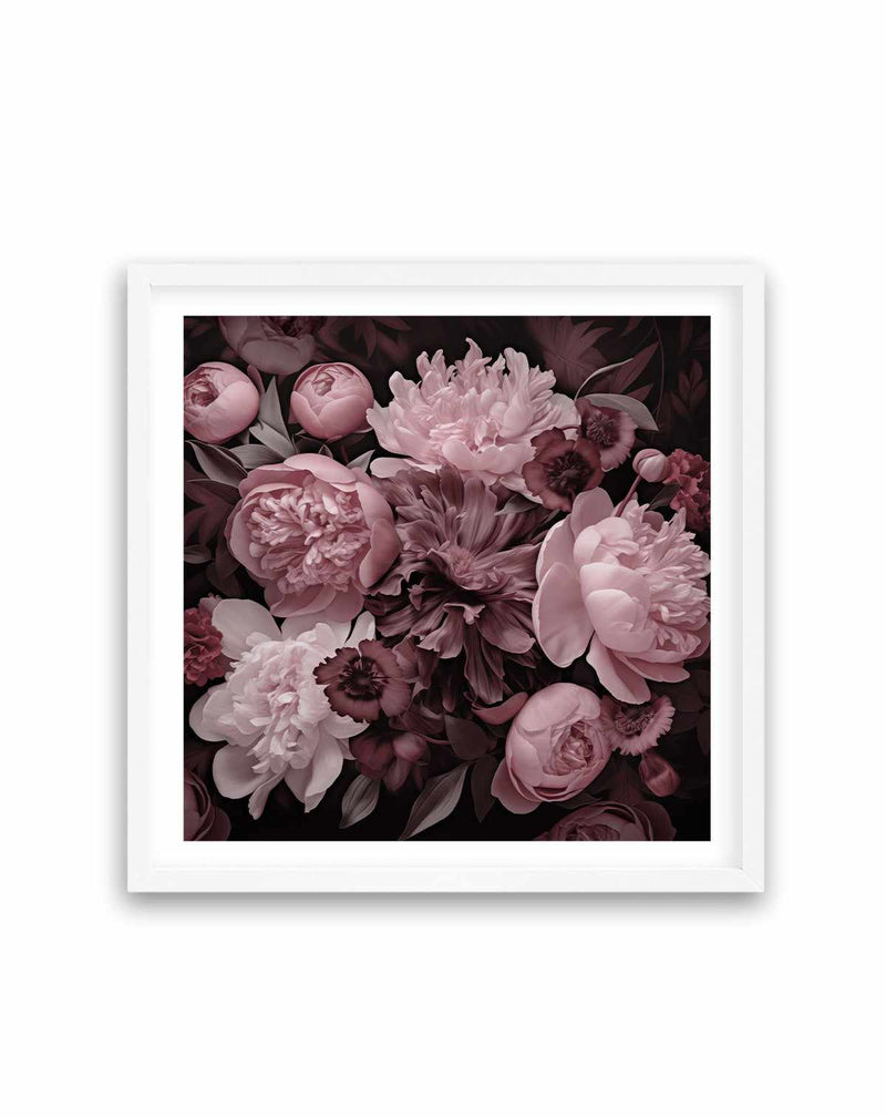 Floral Romance Pastel Pink By Andrea Haase | Art Print