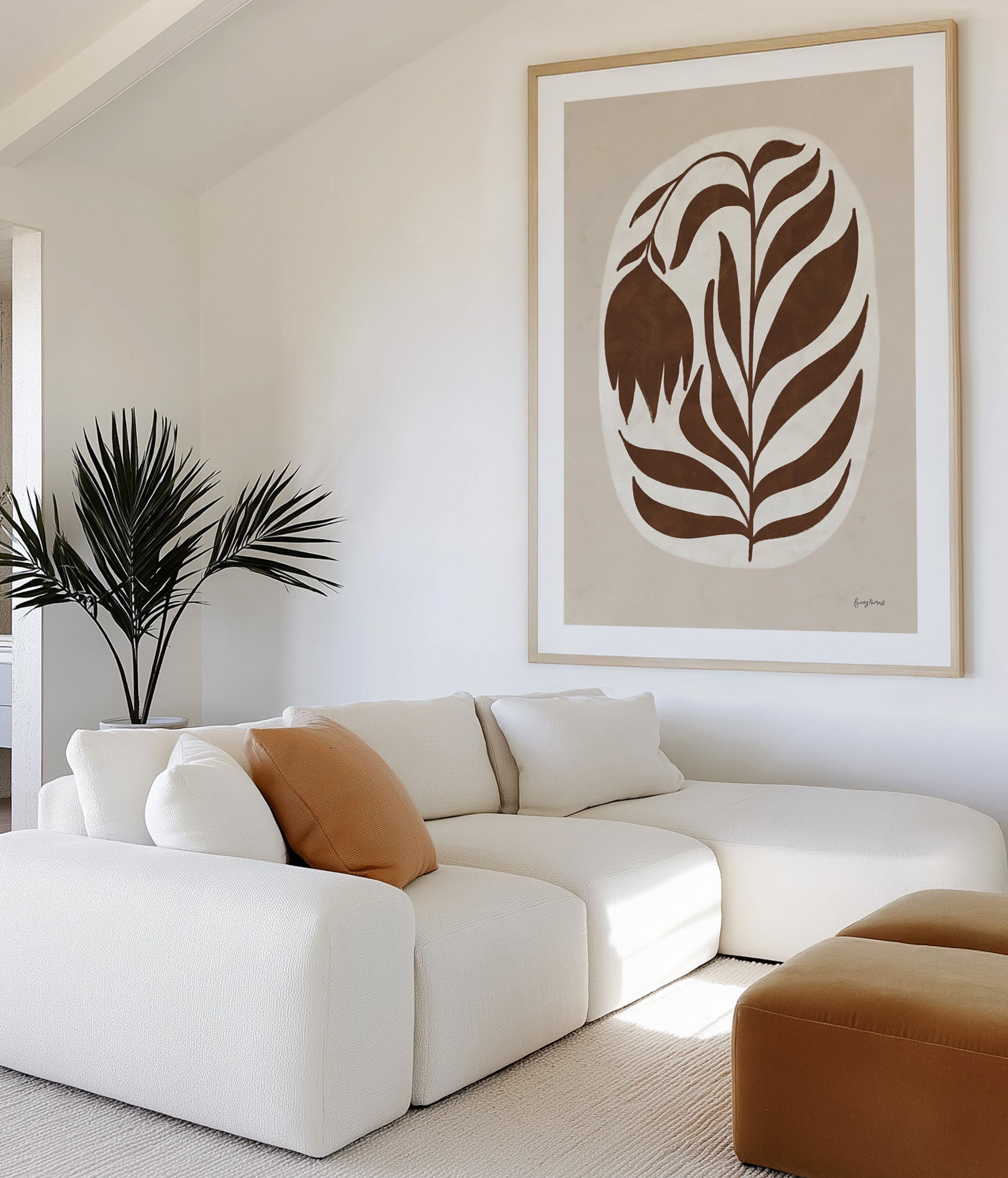 Floral Simplicity I by Becky Thorns | Art Print