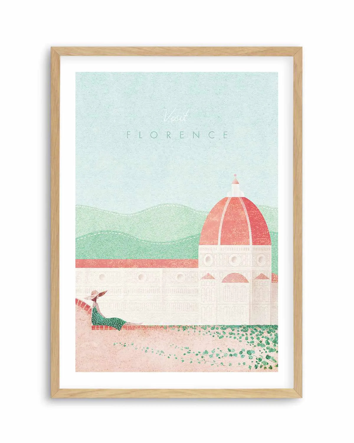 Florence by Henry Rivers Art Print from Olive et Oriel where you can shop wallpaper and artworks online