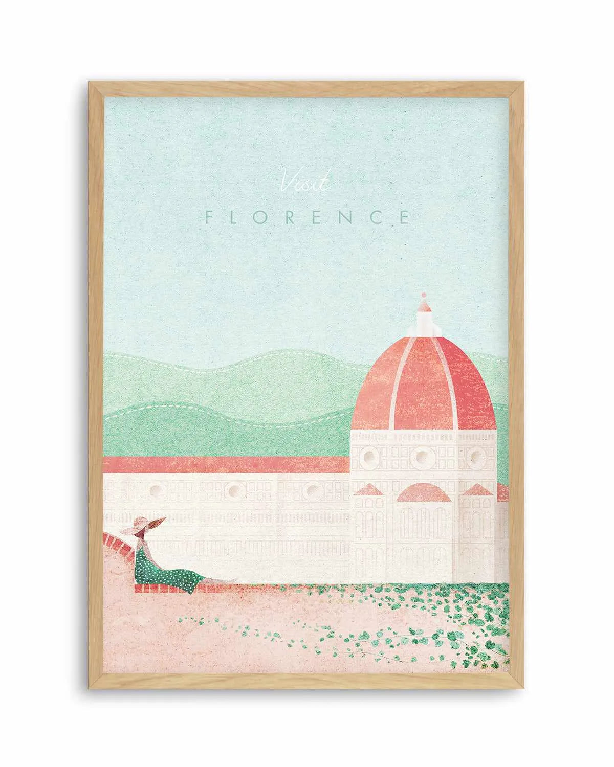 Florence by Henry Rivers Art Print from Olive et Oriel where you can shop wallpaper and artworks online