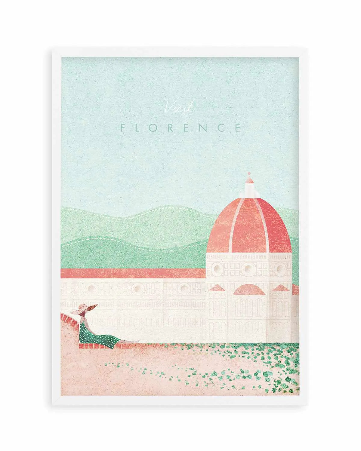 Florence by Henry Rivers Art Print from Olive et Oriel where you can shop wallpaper and artworks online