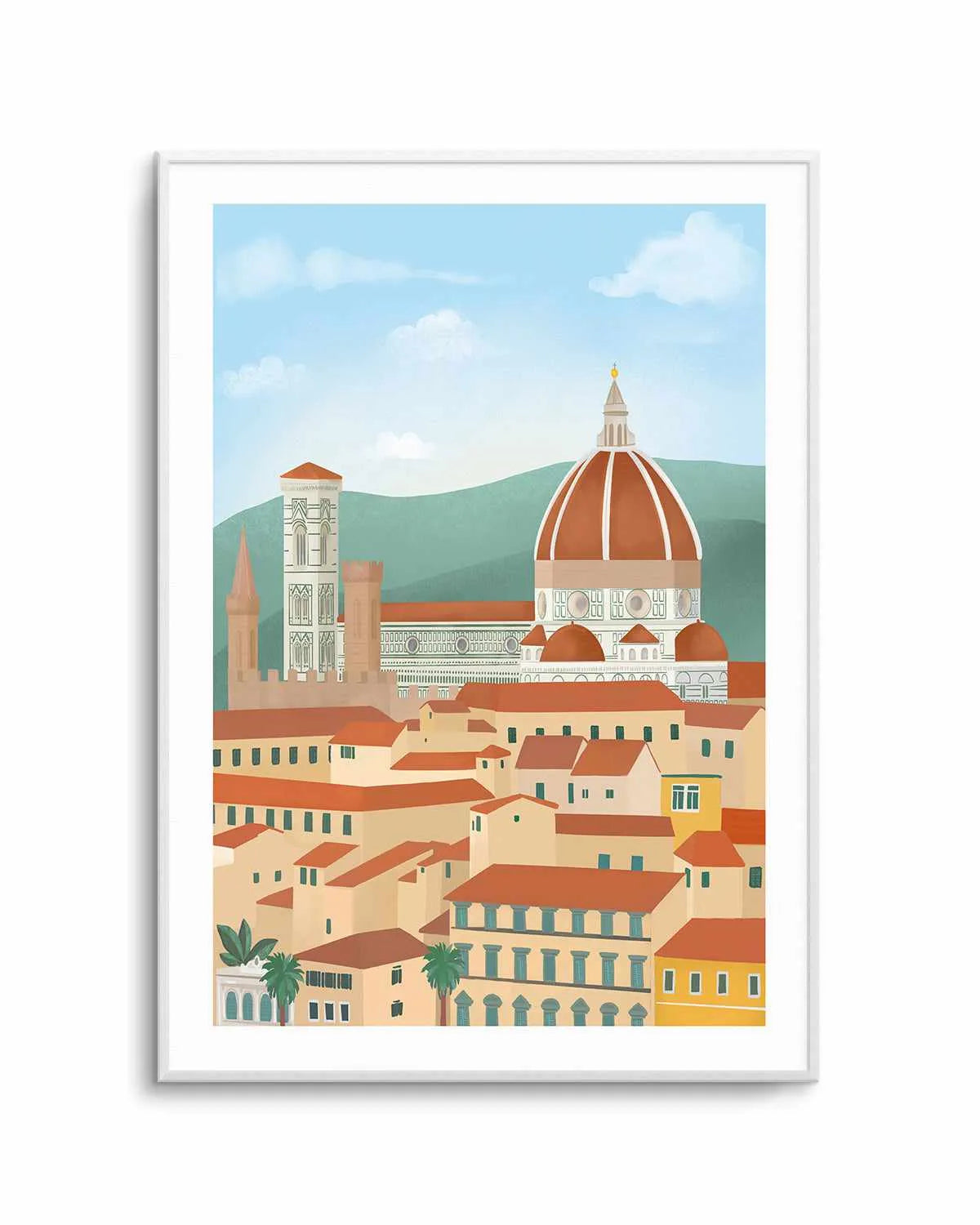 Florence by Petra Lizde Art Print from Olive et Oriel where you can shop wallpaper and artworks online