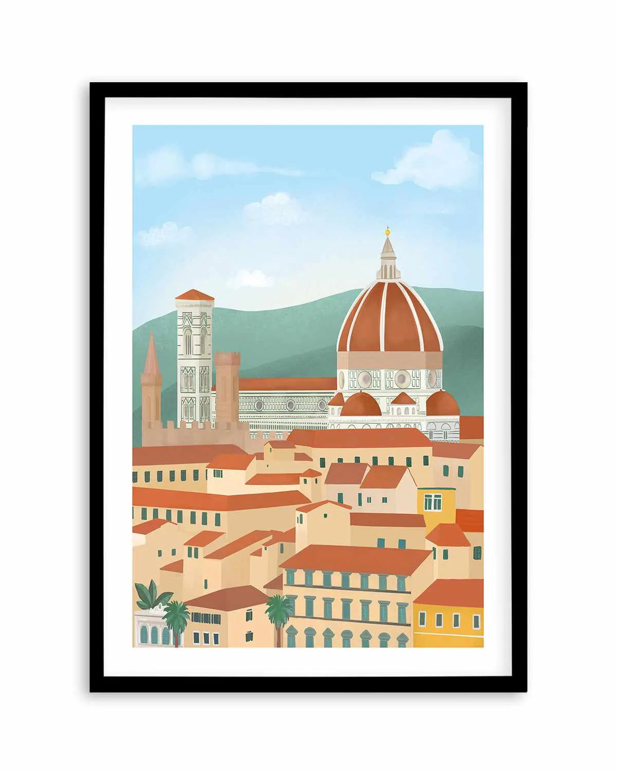 Florence by Petra Lizde Art Print from Olive et Oriel where you can shop wallpaper and artworks online