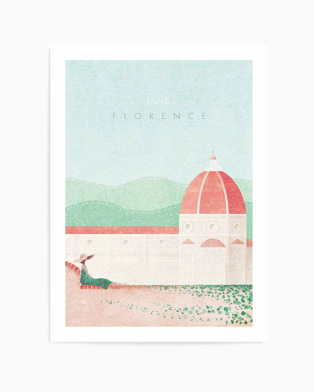 Florence by Henry Rivers Art Print from Olive et Oriel where you can shop wallpaper and artworks online