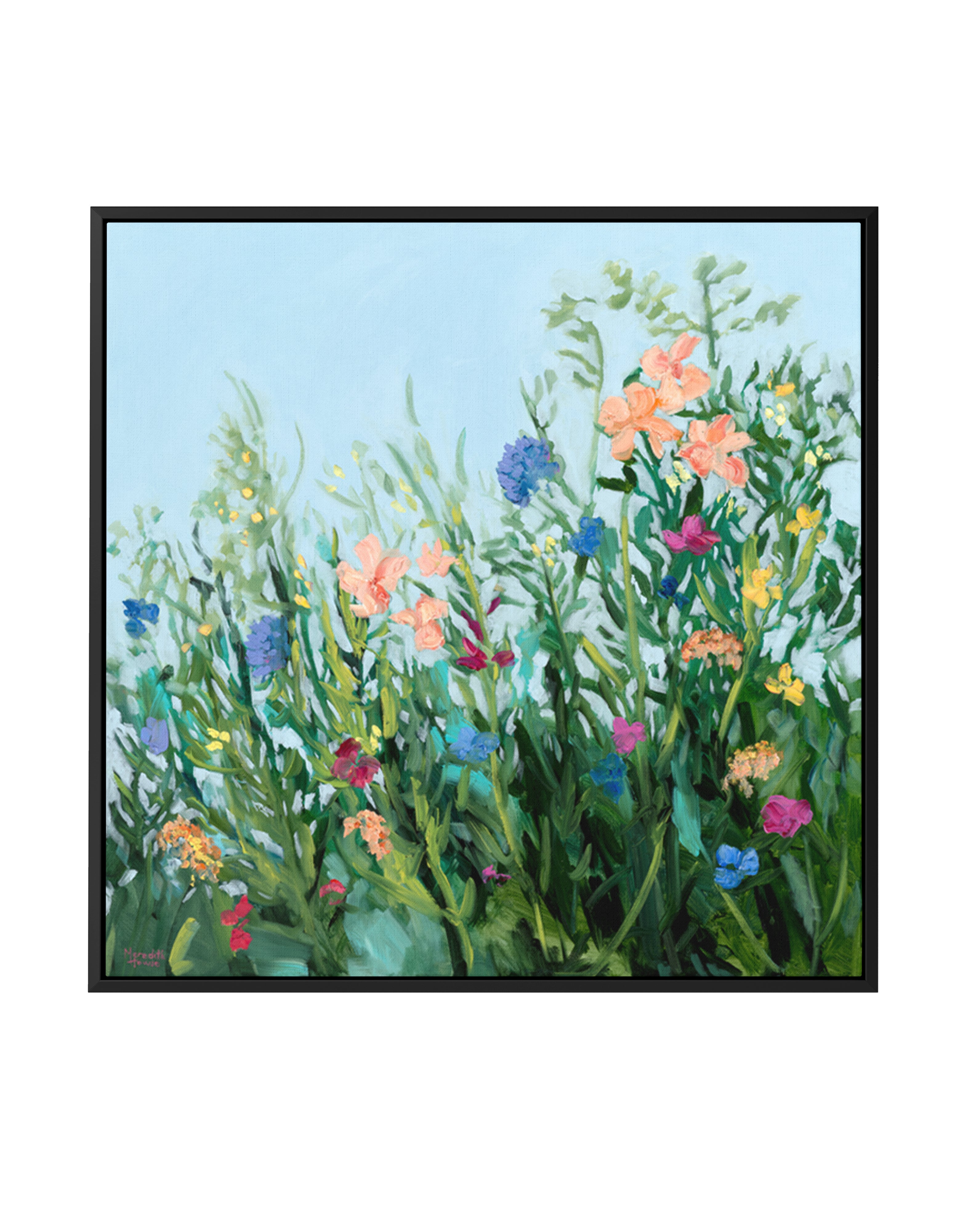 Floriade by Meredith Howse | Framed Canvas Art Print