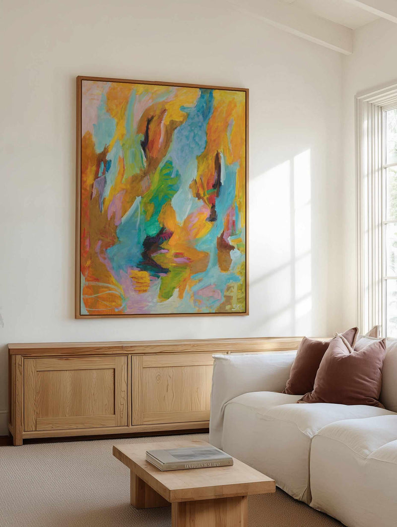 Flourishing by Svend Kindt-Larsen | Framed Canvas Art Print from Olive et Oriel where you can shop wallpaper and artworks online