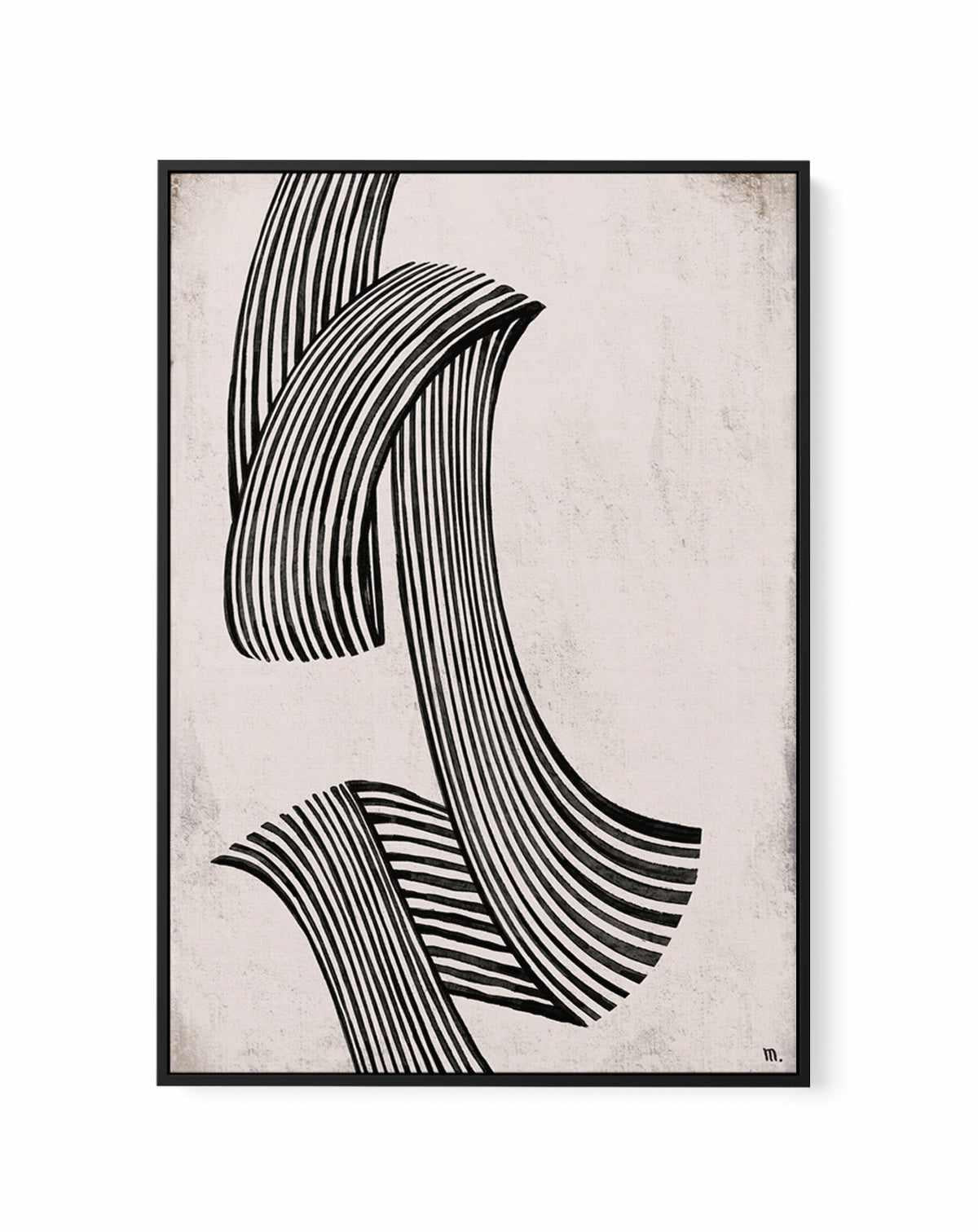 Flow 1 by Marco Marella | Framed Canvas Art Print from Olive et Oriel where you can shop wallpaper and artworks online