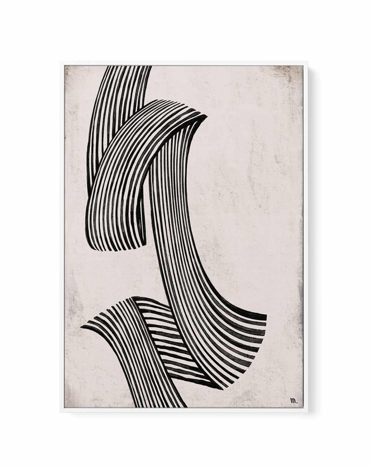Flow 1 by Marco Marella | Framed Canvas Art Print from Olive et Oriel where you can shop wallpaper and artworks online