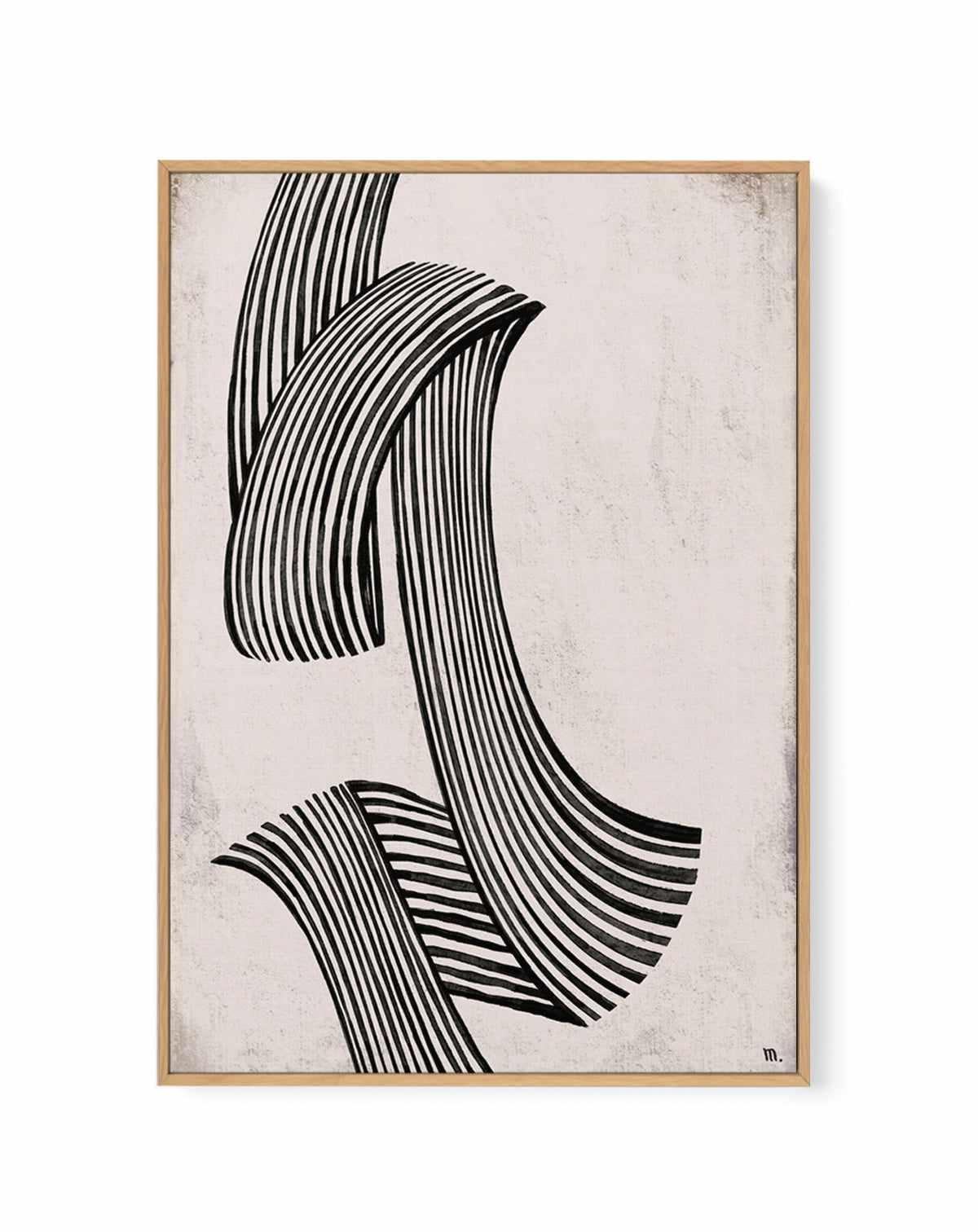 Flow 1 by Marco Marella | Framed Canvas Art Print from Olive et Oriel where you can shop wallpaper and artworks online