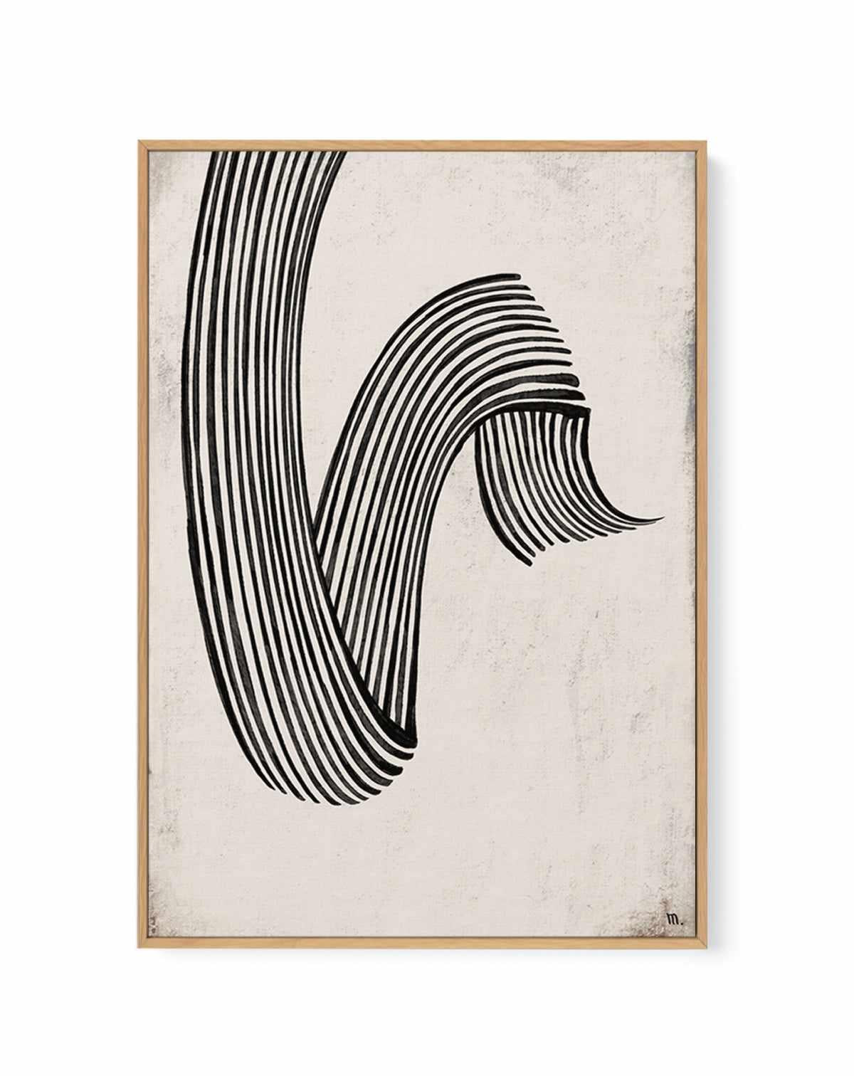 Flow 2 by Marco Marella | Framed Canvas Art Print from Olive et Oriel where you can shop wallpaper and artworks online