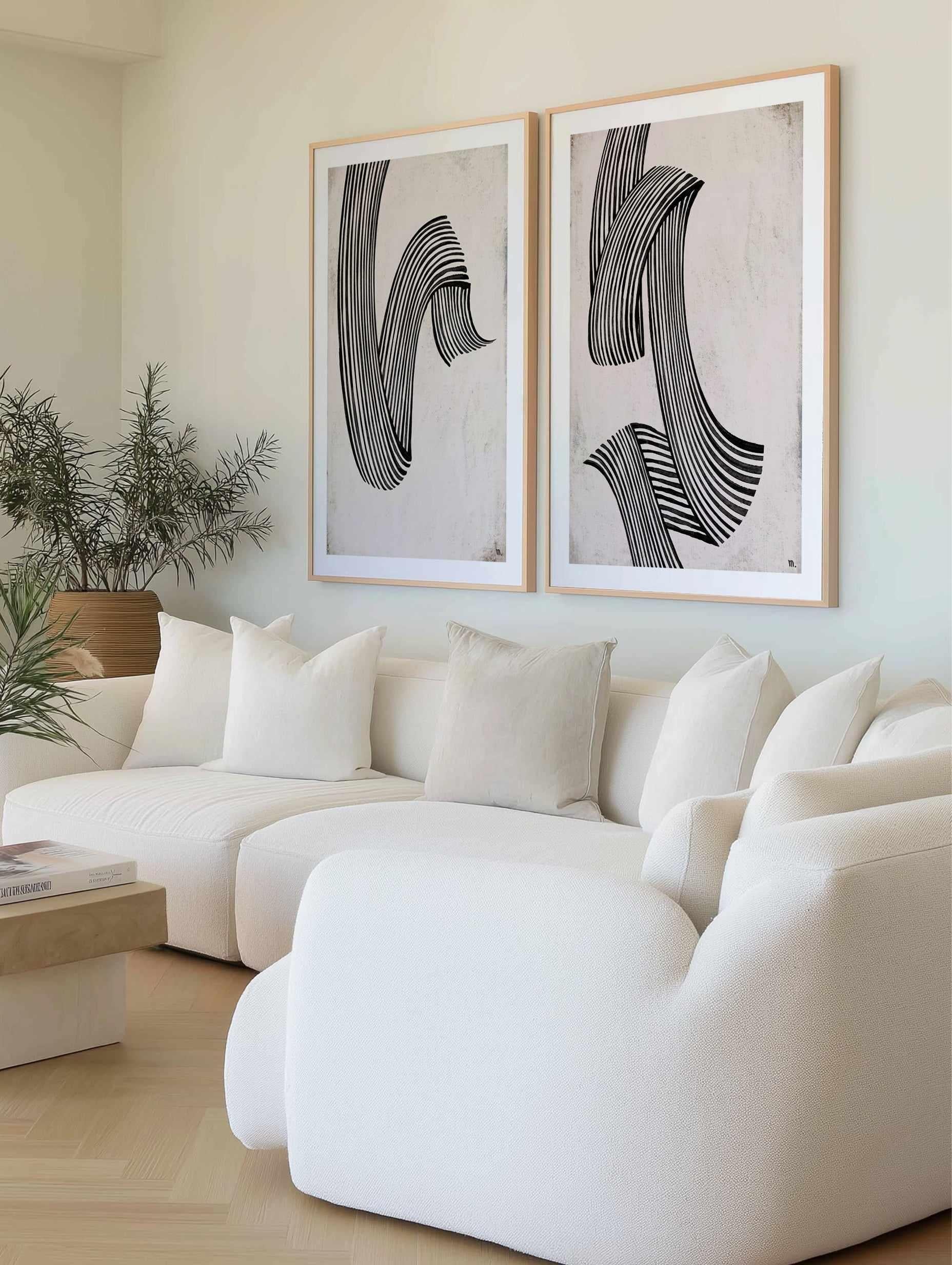 Flow 2 by Marco Marella | Art Print from Olive et Oriel where you can shop wallpaper and artworks online