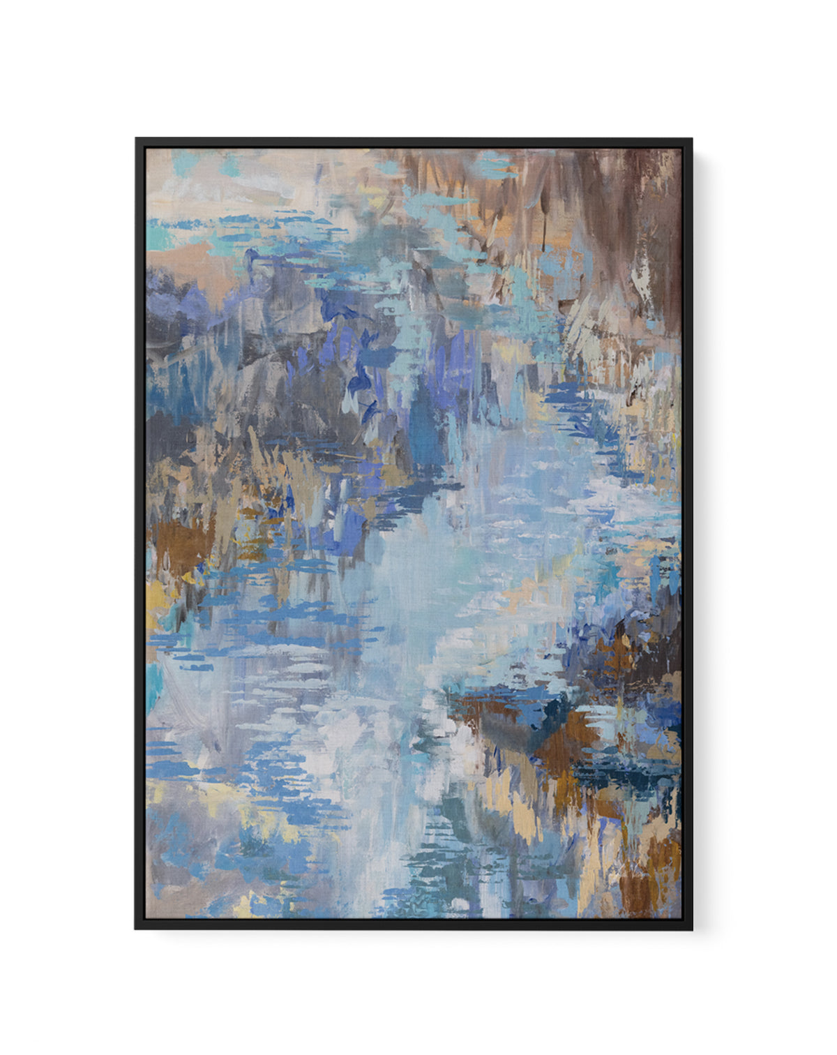 Flow II | Framed Canvas Art Print