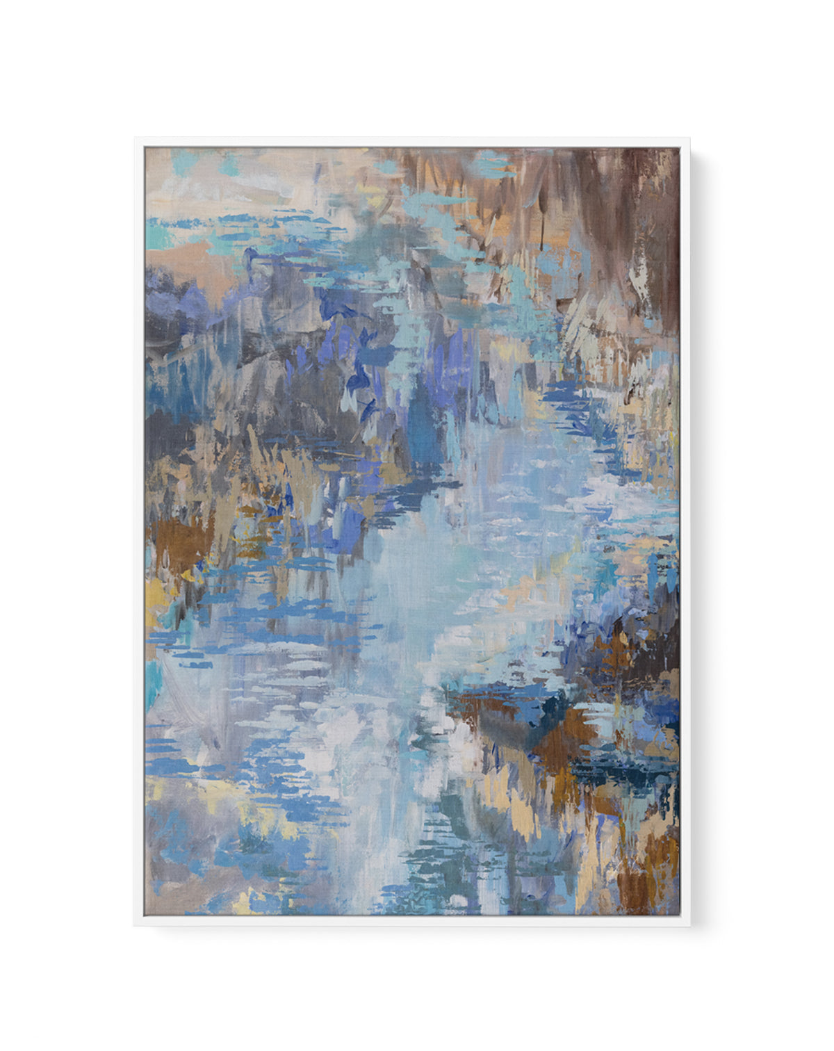 Flow II | Framed Canvas Art Print