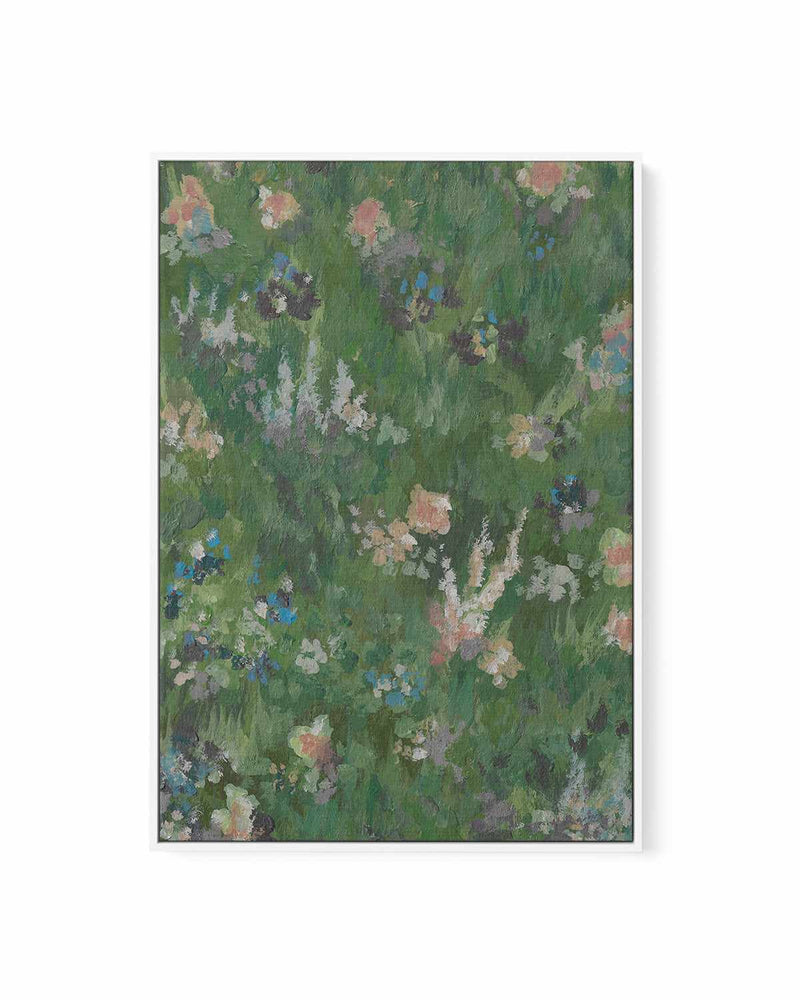 Flower Abstract by Josephine Wianto | Framed Canvas Art Print