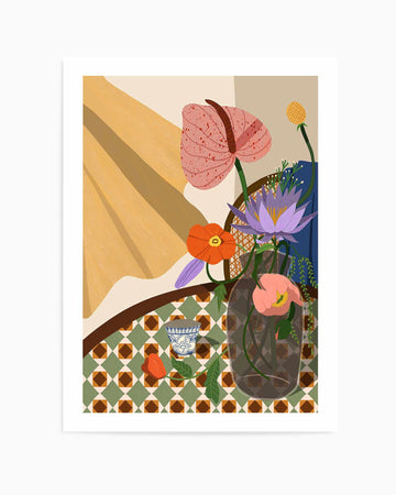 Flower Arrangement by Arty Guava | Art Print from Olive et Oriel where you can shop wallpaper and artworks online