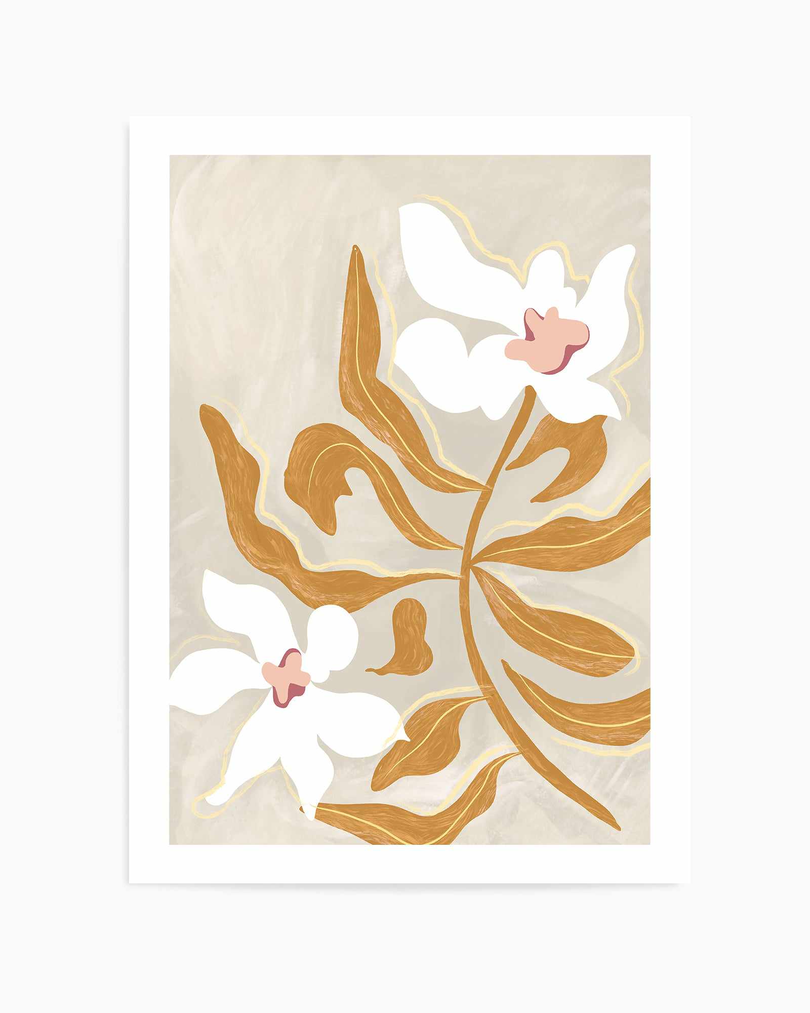 Flower Flower Flowe by Arty Guava | Art Print