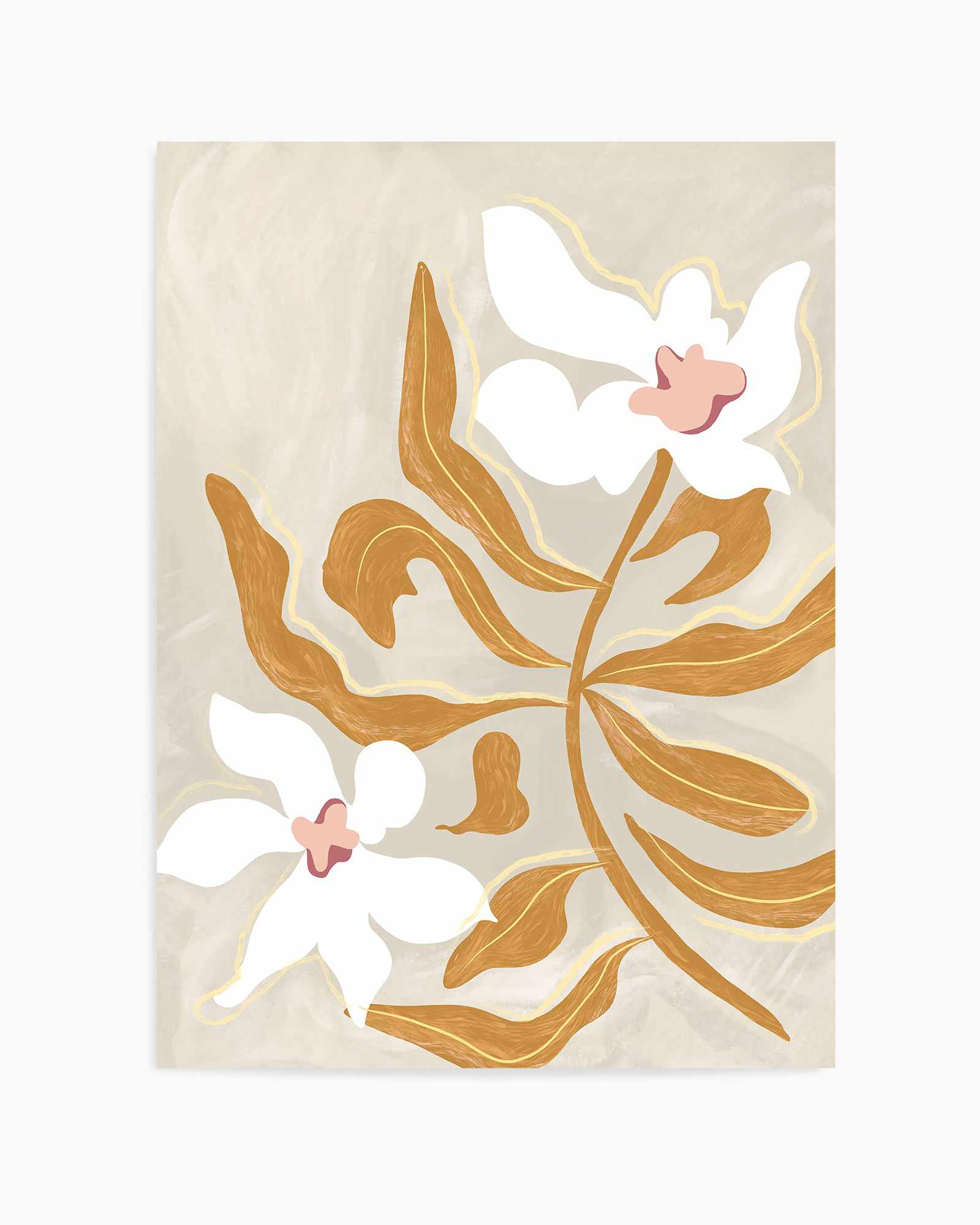 Flower Flower Flowe by Arty Guava | Art Print