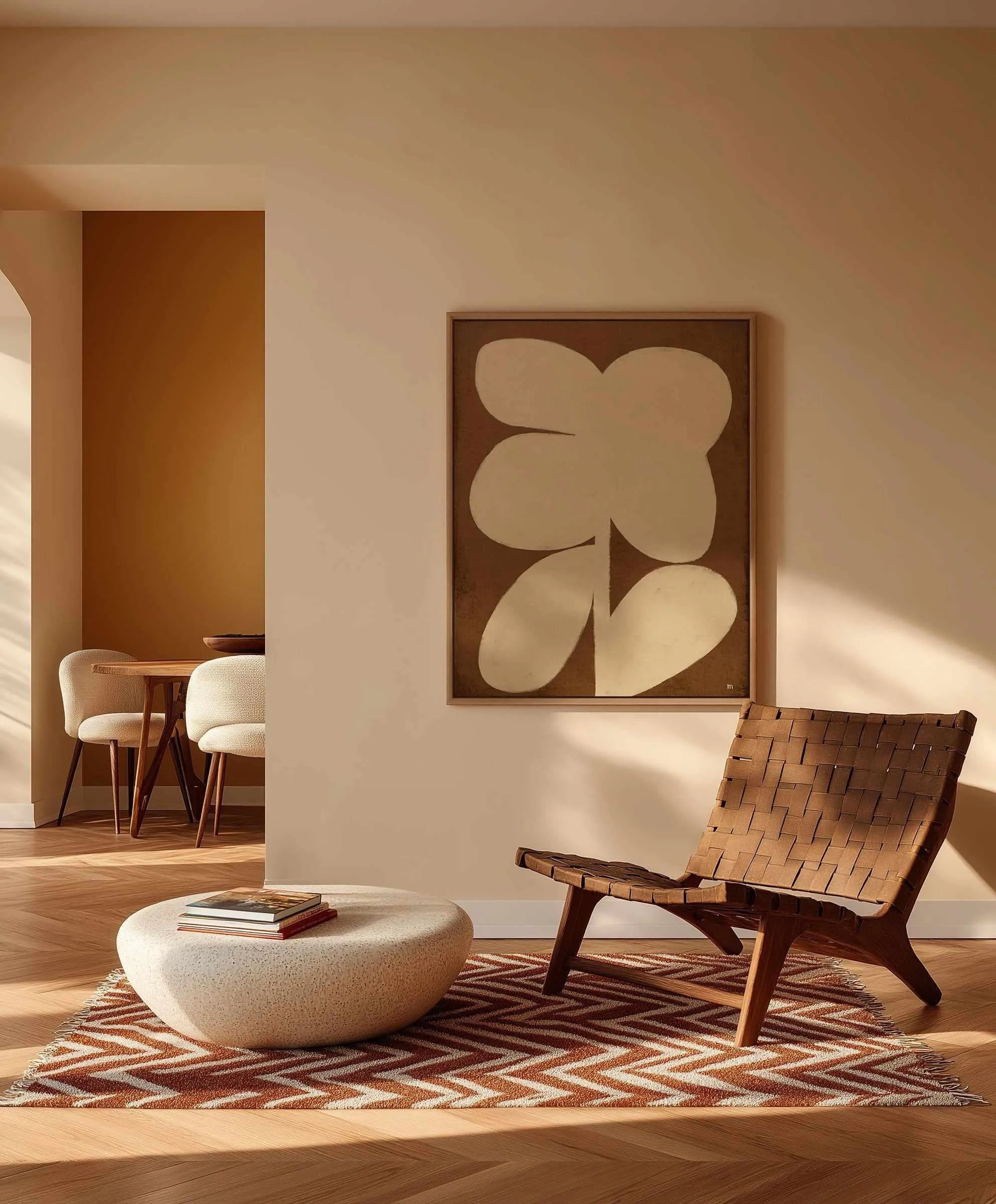 Flower II by Marco Marella | Framed Canvas Art Print from Olive et Oriel where you can shop wallpaper and artworks online