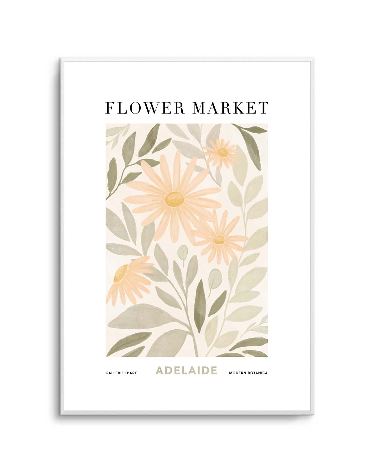 Flower Market Adelaide | Art Print