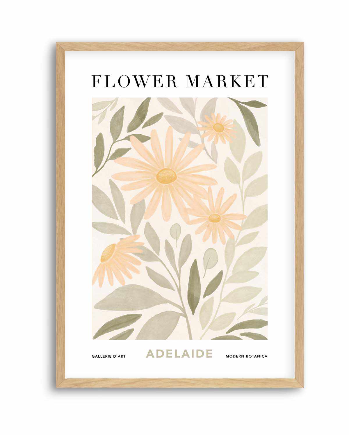 Flower Market Adelaide | Art Print