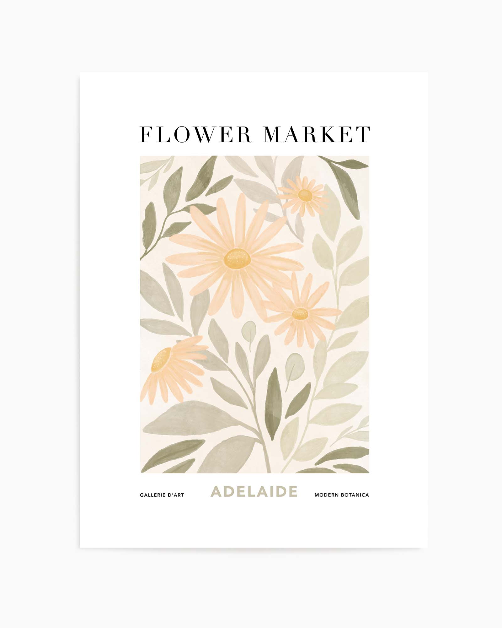 Flower Market Adelaide | Art Print