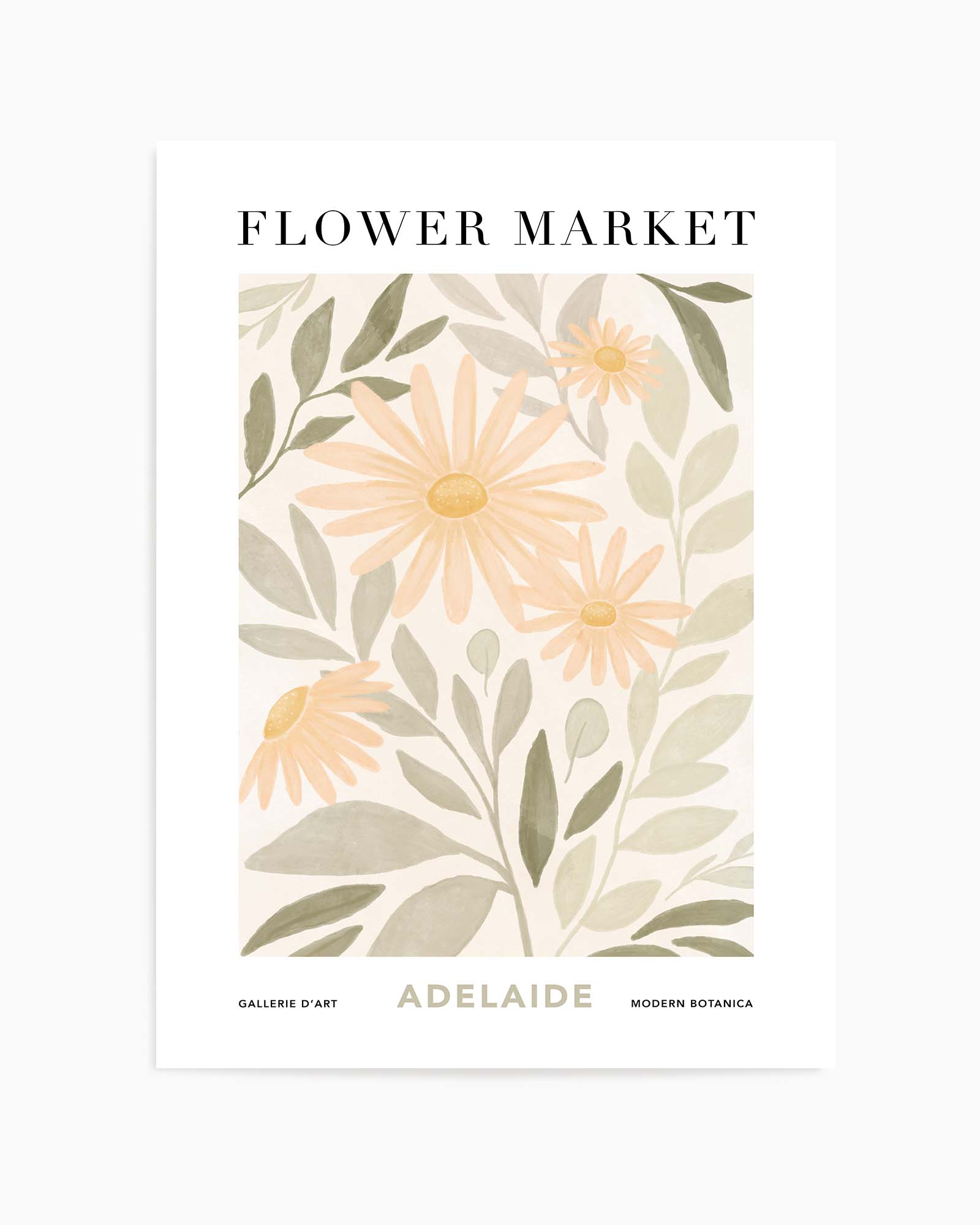 Flower Market Adelaide | Art Print