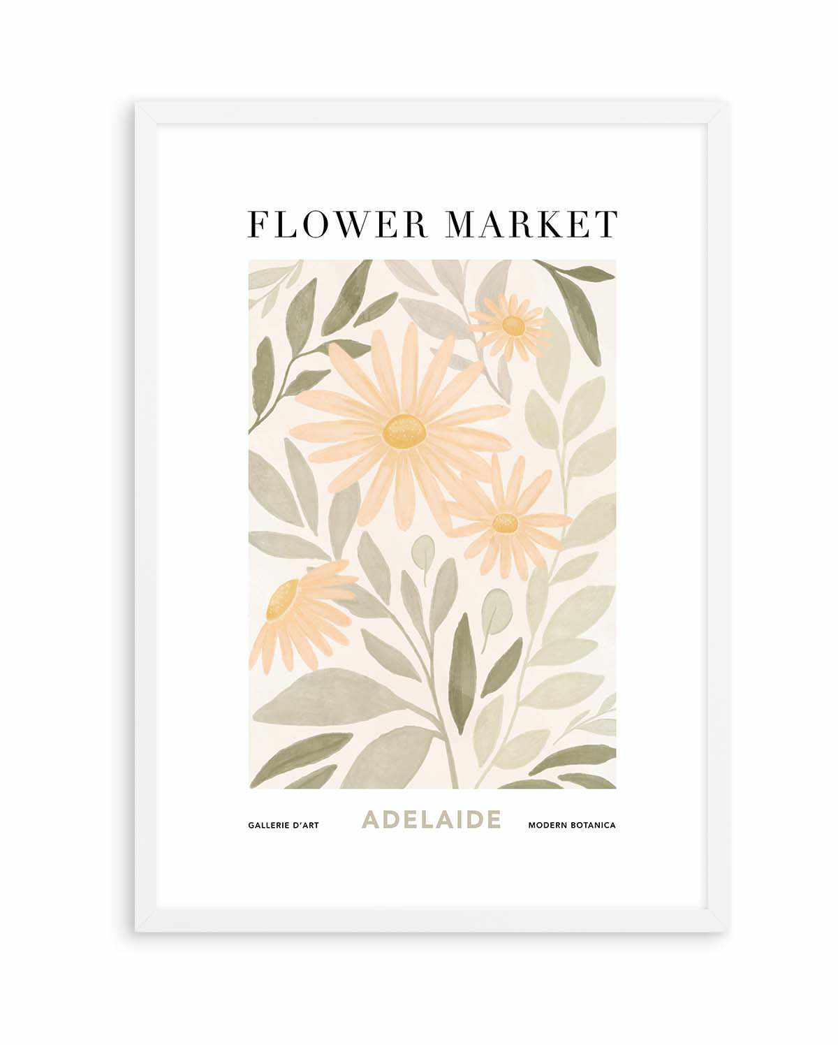 Flower Market Adelaide | Art Print