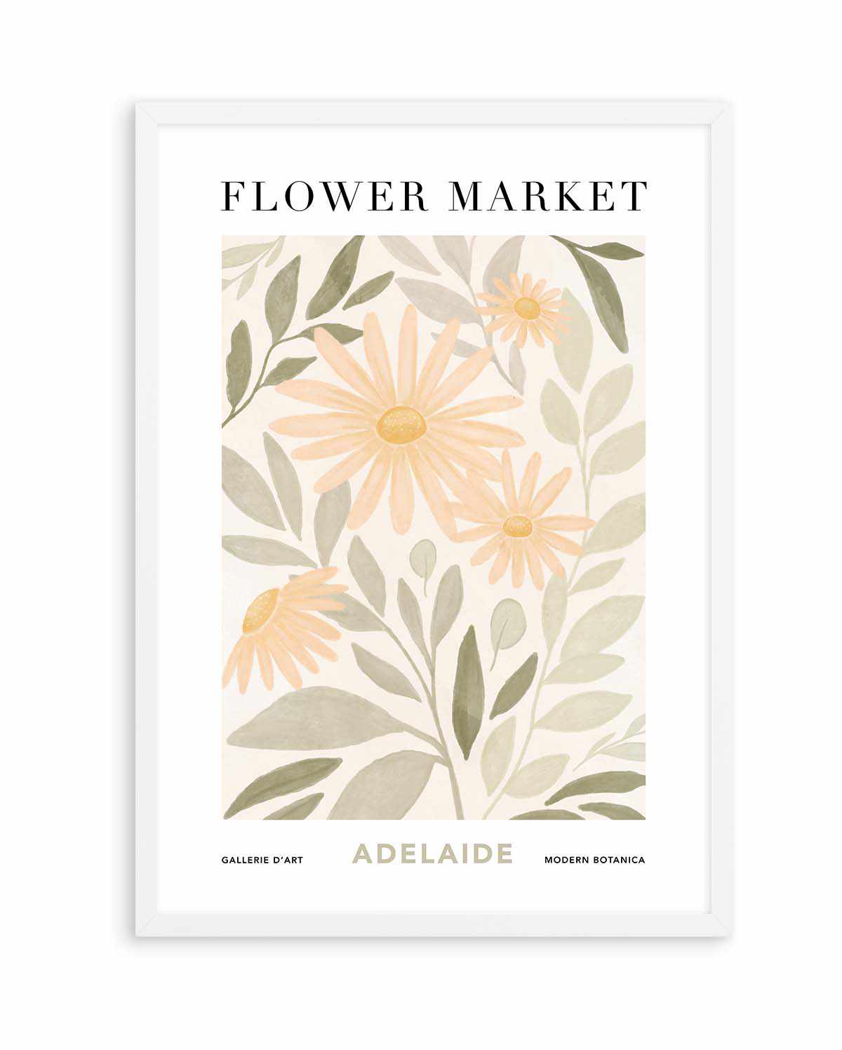 Flower Market Adelaide | Art Print