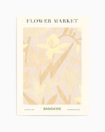 Flower Market Bangkok Art Print
