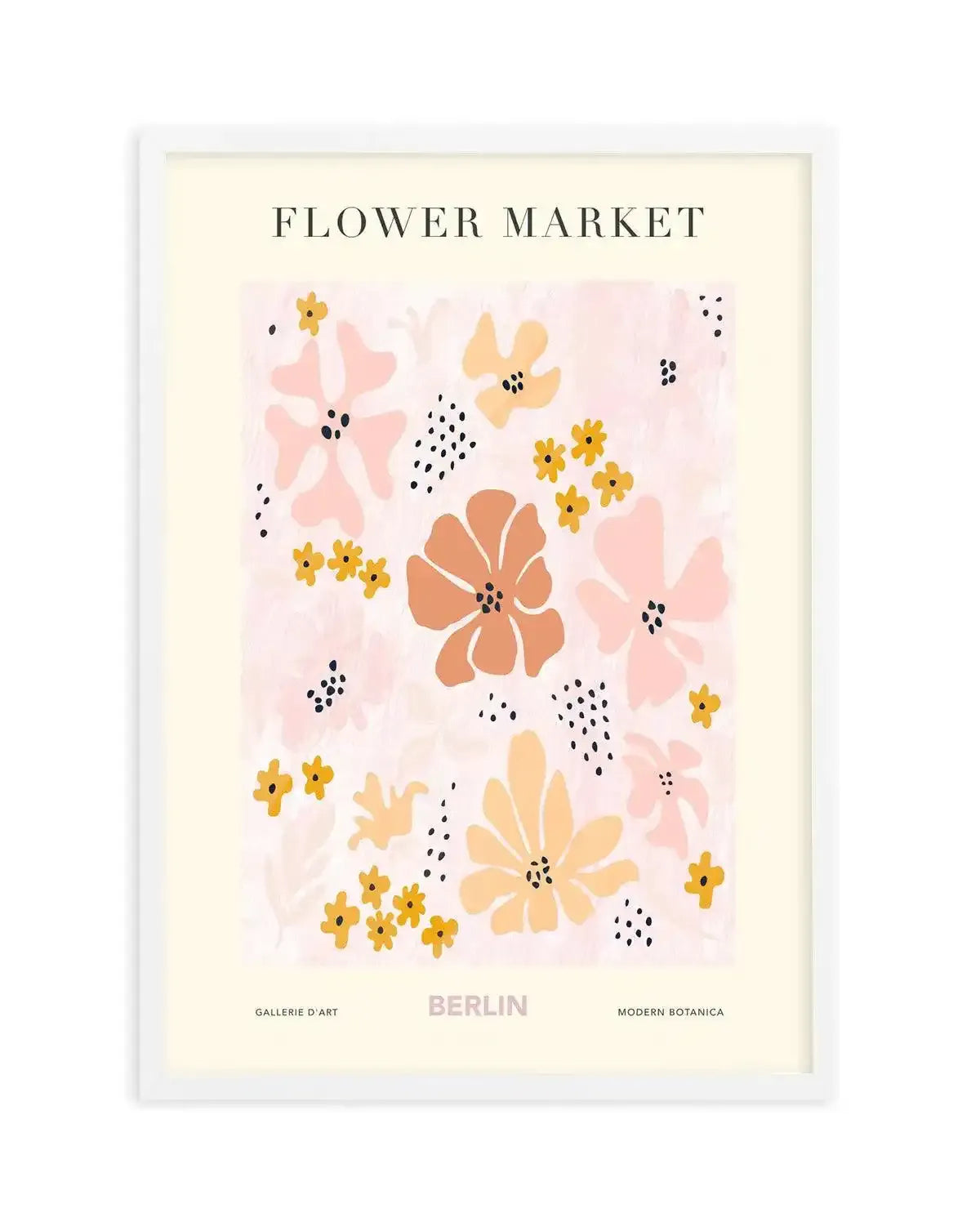Flower Market Berlin Art Print-PRINT-Olive et Oriel-Olive et Oriel-A5 | 5.8" x 8.3" | 14.8 x 21cm-White-With White Border-Buy-Australian-Art-Prints-Online-with-Olive-et-Oriel-Your-Artwork-Specialists-Austrailia-Decorate-With-Coastal-Photo-Wall-Art-Prints-From-Our-Beach-House-Artwork-Collection-Fine-Poster-and-Framed-Artwork