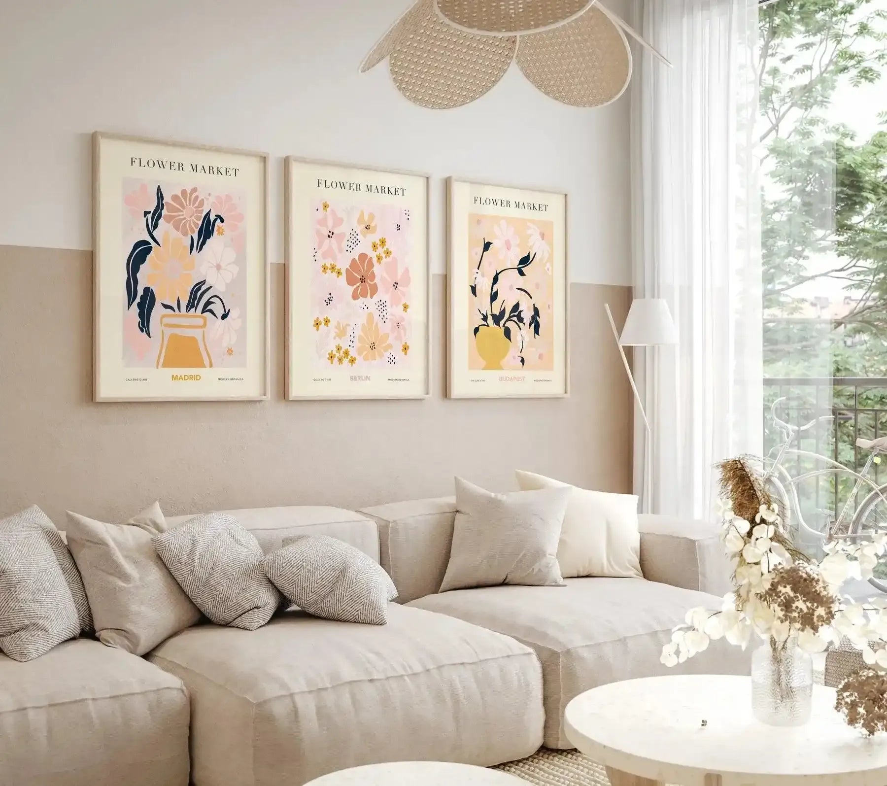 Flower Market Berlin Art Print-PRINT-Olive et Oriel-Olive et Oriel-Buy-Australian-Art-Prints-Online-with-Olive-et-Oriel-Your-Artwork-Specialists-Austrailia-Decorate-With-Coastal-Photo-Wall-Art-Prints-From-Our-Beach-House-Artwork-Collection-Fine-Poster-and-Framed-Artwork