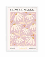 Flower Market Florence Art Print