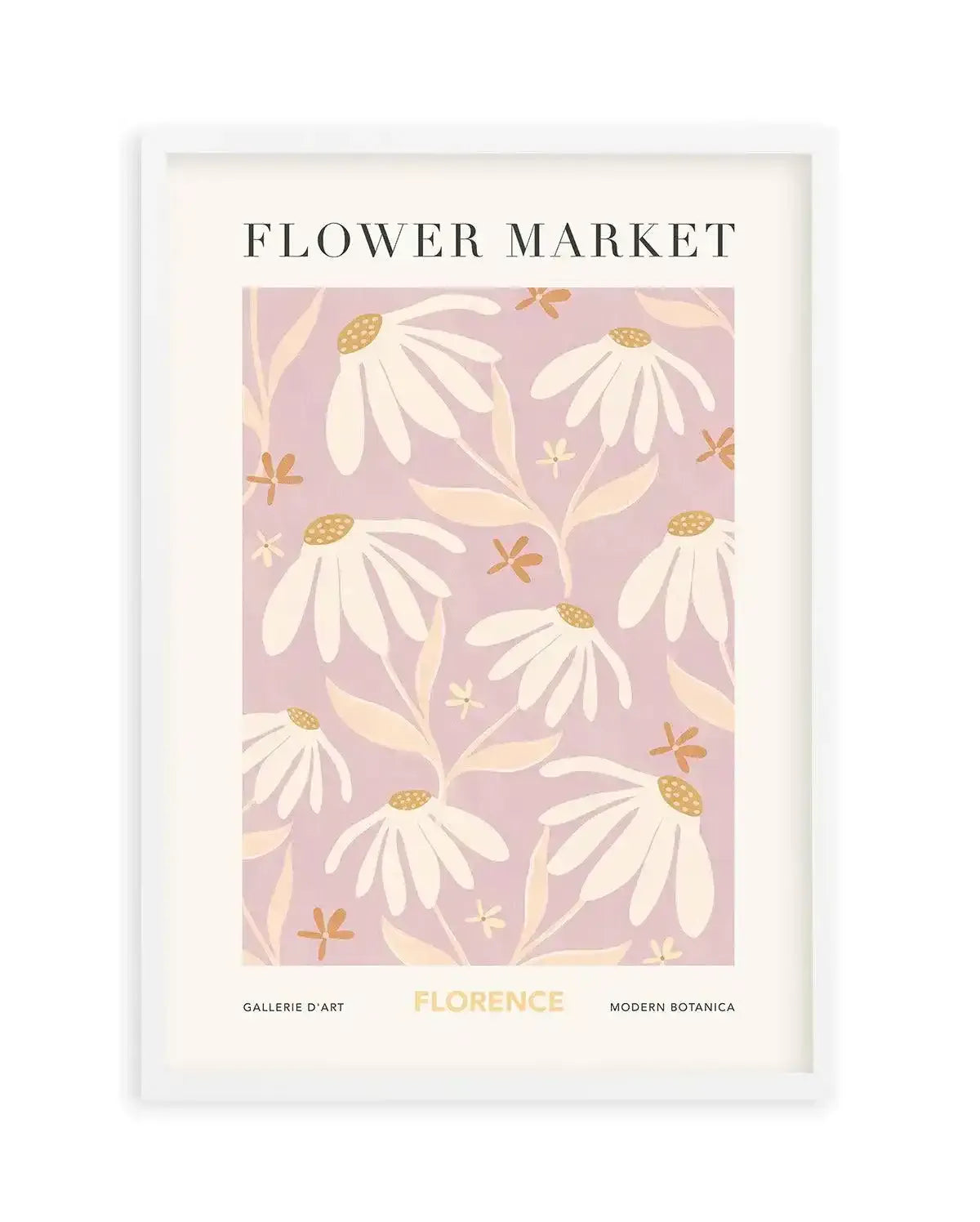 Flower Market Florence Art Print-PRINT-Olive et Oriel-Olive et Oriel-A5 | 5.8" x 8.3" | 14.8 x 21cm-White-With White Border-Buy-Australian-Art-Prints-Online-with-Olive-et-Oriel-Your-Artwork-Specialists-Austrailia-Decorate-With-Coastal-Photo-Wall-Art-Prints-From-Our-Beach-House-Artwork-Collection-Fine-Poster-and-Framed-Artwork