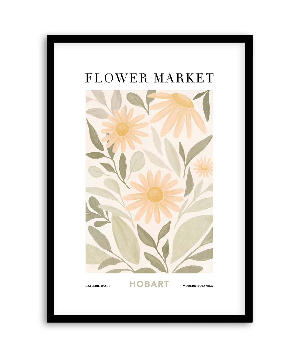 Flower Market Hobart | Art Print